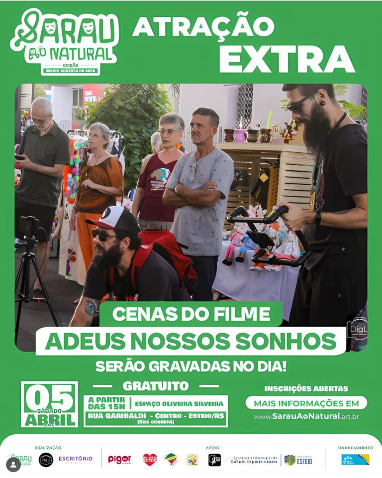 ADEUSNOSSOSSONHOS Nno sarau ao natural DE ESTEIO RS - aDeus Nossos SONhoS